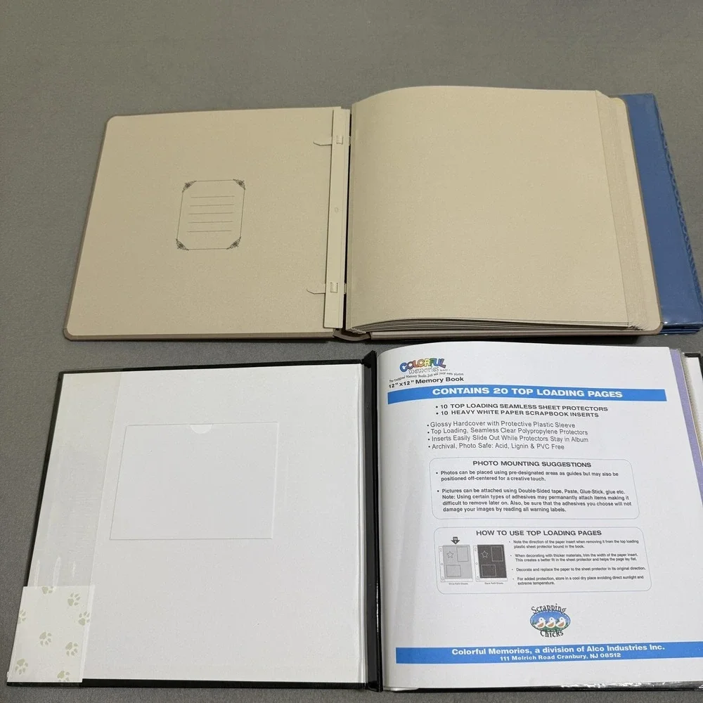 Scrapbook Album‎ Lot Of 4 12